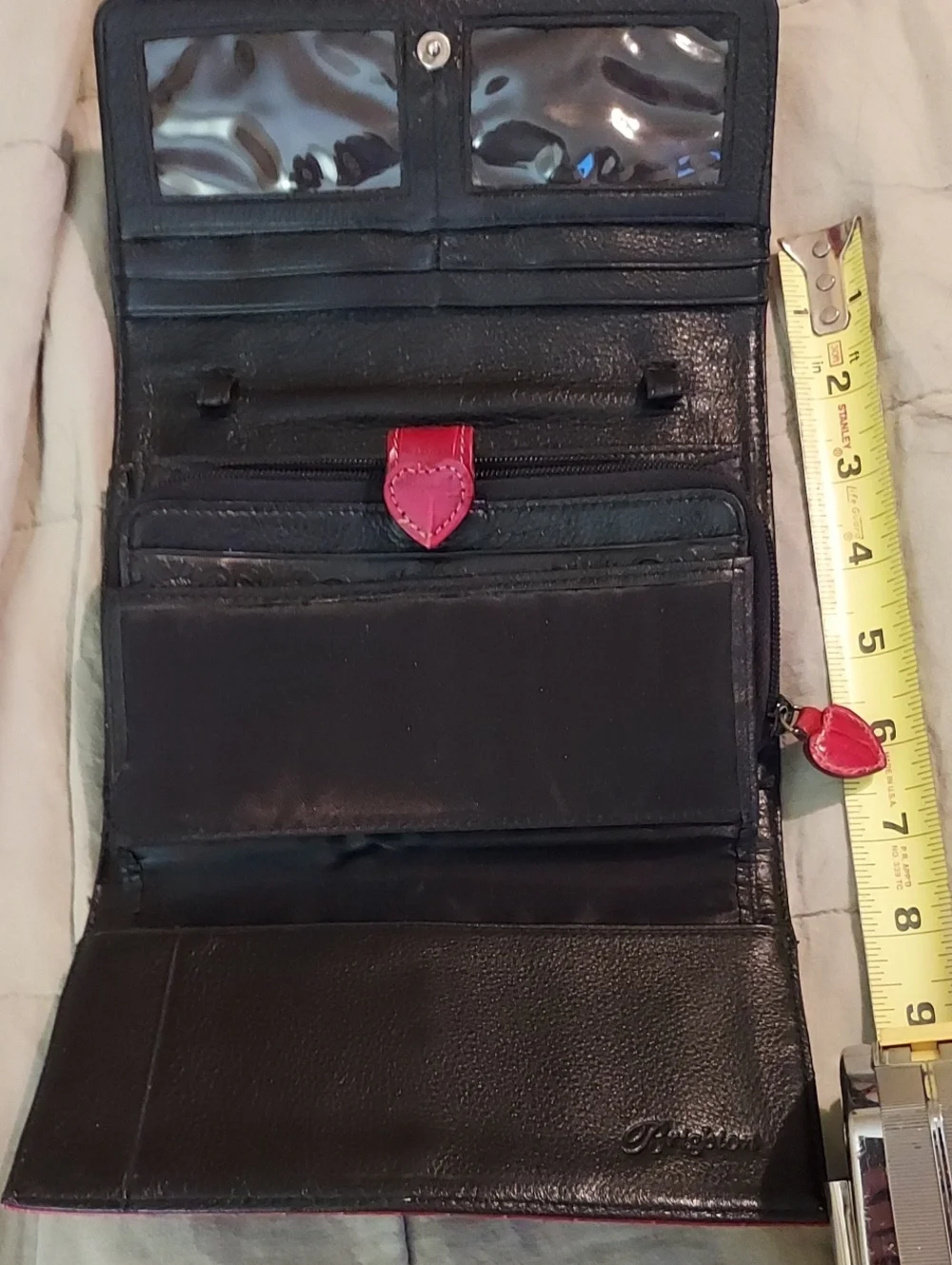 Brighton Red Patent Leather Wallet